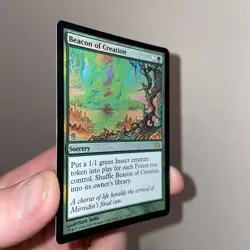 Beacon of Creation 2004 Fifth Dawn FOIL Green Rare Sorcery MTG NM AZ1 - Image 3