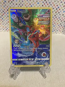 Deoxys Full Art GG12/GG70 Crown Zenith Galarian Gallery Pokemon 2023 - Image 1