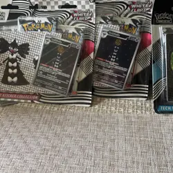 Pokemon Black Volt White Flare Tech Sticker Collection Sealed Lot OF 5 New 🔥🔥 - Image 3