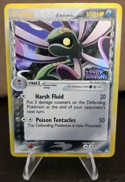Cradily Reverse Holo 2/101 ex Holon Phantoms 2006 NM Pokemon Card - Image 1