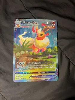 JUMBO Oversized Flareon VMAX Promo Alt Art SWSH180 Pokemon Premium Collection NM - Image 1