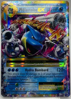 Pokemon XY Evolutions TCG Holo Holo Rare Mega Blastoise EX - Image 1