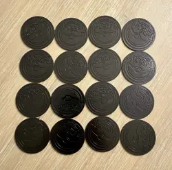 Pokemon ETB Lot of (16) Official Pokemon TCG Coins Excellent Condition - Image 2