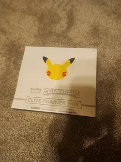 Pokemon Celebrations Elite Trainer Box ETB 25th Anniversary - New Sealed - Image 1