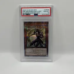 2024 YU-GI-OH! JAPANESE #JP006 DARK MAGICIAN THE MAGICIAN OF BLACK MAGIC PSA 10 - Image 1