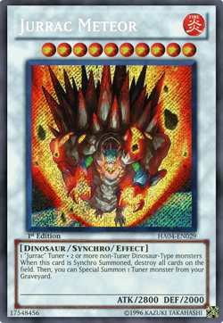 Jurrac Meteor (HA04-EN029) - Secret Rare First ed. Yu-Gi-Oh! - Image 1