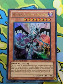 Malefic Stardust Dragon JUMP-EN043 Shonen Jump Magazine Limited VLP - Image 1