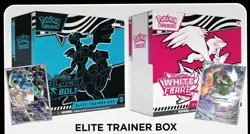Pair (2) Pokemon TCG White Flare and Black Bolt Elite Trainer Box ETB - Image 1
