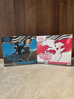 Pair (2) Pokemon TCG White Flare and Black Bolt Elite Trainer Box ETB - Image 2