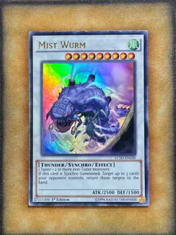 Yugioh Mist Wurm LC5D-EN240 Ultra Rare 1st Ed LP - Image 1