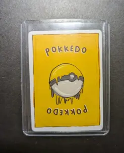 Pokkedo Artika - Articuno 36/50 Set 1 Fan Made Pokemon Card NM - Image 2