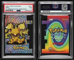 Abra Topps Pokemon TV Animation Edition Series 2 Evolution Die-Cut Embossed 06st - Image 3