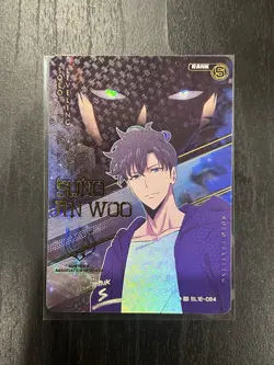 Mapniverse Solo Leveling UR* Sung Jin Woo SL1E- 084 Collect Card - Image 1