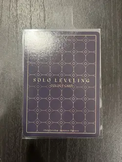 Mapniverse Solo Leveling UR* Sung Jin Woo SL1E- 084 Collect Card - Image 3
