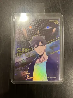Mapniverse Solo Leveling UR* Sung Jin Woo SL1E- 084 Collect Card - Image 4