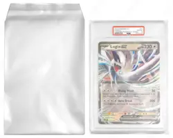 Protective Sleeves for PSA Graded Jumbo Pokemon Promo Cards - x50 Self Sealing - Image 1