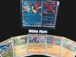 Pokemon English White Flare Bundle, Ex Cards, and Poke Ball Cards: Lot of 5 🔥🔥 - Image 1