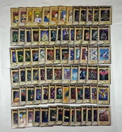 Yu-gi-oh Bandai Carddass Regular Cards 1998-1999 Vintage Japanese 78cards - Image 1