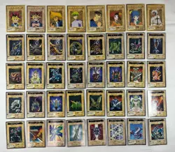 Yu-gi-oh Bandai Carddass Regular Cards 1998-1999 Vintage Japanese 78cards - Image 2