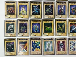 Yu-gi-oh Bandai Carddass Regular Cards 1998-1999 Vintage Japanese 78cards - Image 5