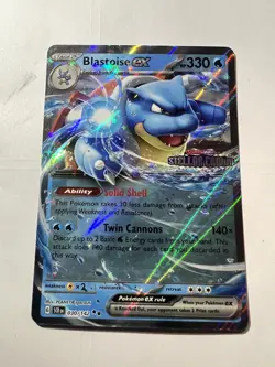 Blastoise ex (Stellar Crown Stamp) 030/142 Miscellaneous Cards & Products Holo - Image 2
