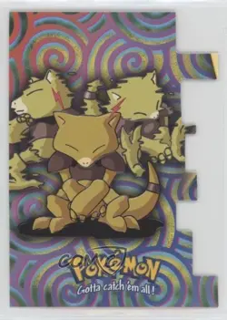 Abra Topps Pokemon TV Animation Edition Series 2 Evolution Die-Cut Embossed 09ot - Image 1