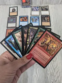Magic the Gathering Stronghold The Rath Cycle Tradable Game Cards 1997 Lot Of 3 - Image 3