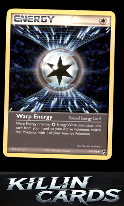 Warp Energy 91/108 Pokemon Uncommon Power Keepers Card MP - Image 1