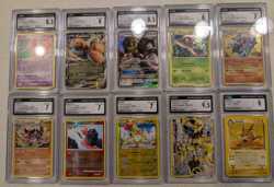 100 Bulk CGC Graded Pokemon Card Lot Reverse Holo, 1st Edition, Vintage, Topps - Image 2