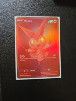 Pokemon Red VICTINI #172/086 Black Bolt White flare PACK FRESH ENGLISH - Image 1