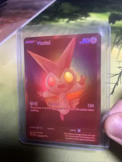 Pokemon Red VICTINI #172/086 Black Bolt White flare PACK FRESH ENGLISH - Image 1