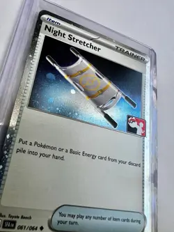 Pokemon Night Stretcher Holo 061/064 Mint Cosmos Prize Pack Promo SFA 2024 - Image 2