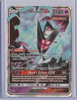 Dawn Wings Necrozma GX - SM101 - Pokemon Sun & Moon Promo Ultra Rare Card LP - Image 1
