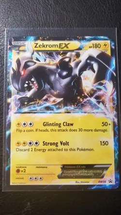Zekrom EX Promo BW38 NM Pokemon Black & White Series - Image 1