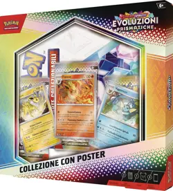 POKEMON EVOLUZIONI PRISMATICHE SCARLATTO E VIOLETTO COLLEZIONE CON POSTER - Image 3