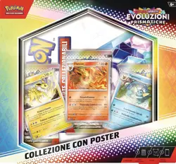 POKEMON EVOLUZIONI PRISMATICHE SCARLATTO E VIOLETTO COLLEZIONE CON POSTER - Image 4