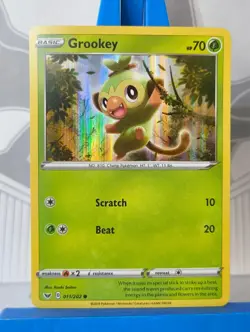 Grookey 011/202 - Common Holo Promo - Sword & Shield Base Set - Pokemon TCG - Image 3