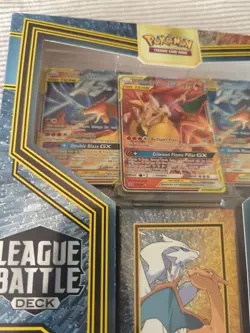 Pokemon Reshiram & Charizard Tag Team GX League Battle Deck Brand New Sealed - Image 3