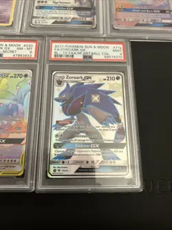 Pokemon TCG PSA Graded 9 and 8 set of 5 Pokemon bulk lot - Image 2