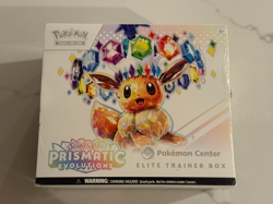 Prismatic Evolutions Pokemon Center Elite Trainer Box PC ETB Sealed - DESC DMG - Image 1