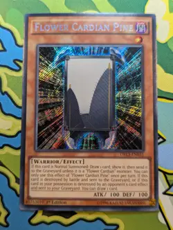 Flower Cardian Pine - DRL3-EN031 - Secret Rare - 1st Edition NM YuGiOh! - Image 1