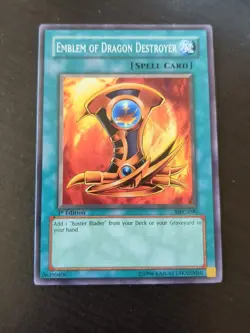 Emblem of Dragon Destroyer MFC-090 Magician's Force 1st Edition - Image 1
