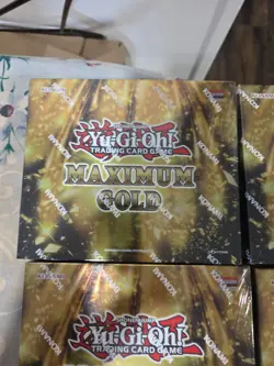 4x Brand New 2020 Yugioh Maximum Gold 1st Edition mini boxes SEALED - Image 3