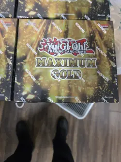 4x Brand New 2020 Yugioh Maximum Gold 1st Edition mini boxes SEALED - Image 5