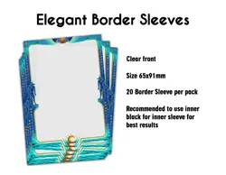 Border Sleeves Book of Moon (20 Sleeves) Yugioh - Image 1