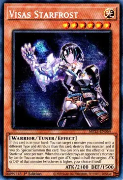 Visas Starfrost - MP23-EN064 - Prismatic Secret Rare - 1st Edition - Yugioh - Image 1