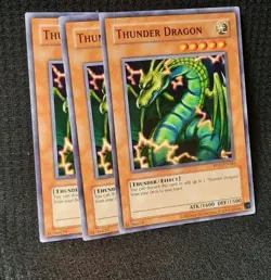 3x Thunder Dragon *COMMON* RP01 - EN040 Unlimited LP RETRO PACK - Image 1