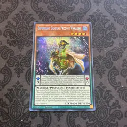 Superheavy Samurai Prodigy Wakaushi Yu-Gi-Oh! MP24-EN076 Secret Rare - Image 1