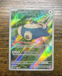 Snorlax 051 Sv: Scarlet & Violet Promo Cards Holo Near Mint - Image 1