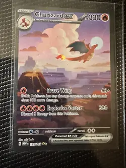 Charizard ex 199/165 Scarlet & Violet: 151 2023 Pokemon Card Read Description - Image 1